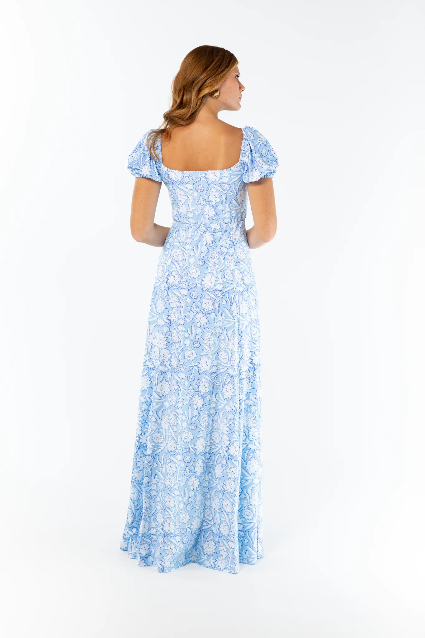 Elizabeth Dress in Ocean Mist - Image 3