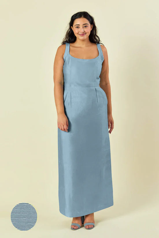Emily Bodice With Brunch Skirt in Drapey Bengaline - Image 10