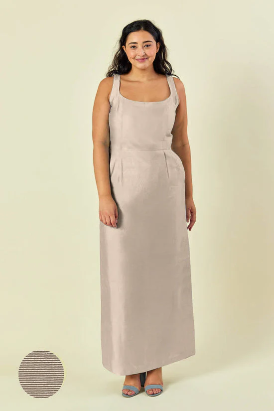 Emily Bodice With Brunch Skirt in Drapey Bengaline - Image 5