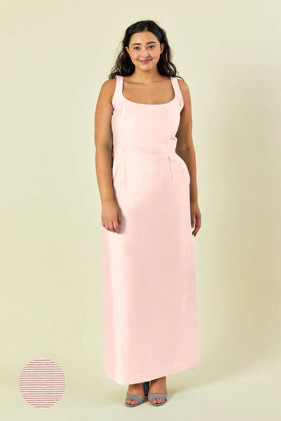 Emily Bodice With Brunch Skirt in Drapey Bengaline - Image 6