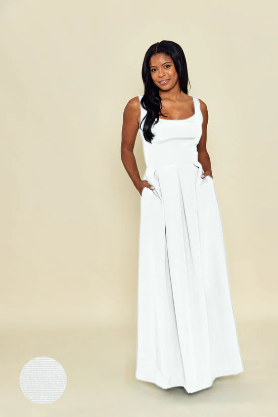 Emily Bodice with Dahlia Skirt in Drapey Bengaline - Image 2