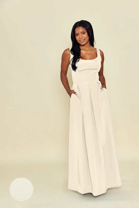 Emily Bodice with Dahlia Skirt in Drapey Bengaline - Image 3