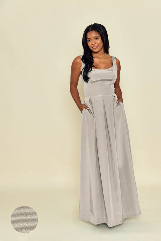 Emily Bodice with Dahlia Skirt in Drapey Bengaline - Image 5