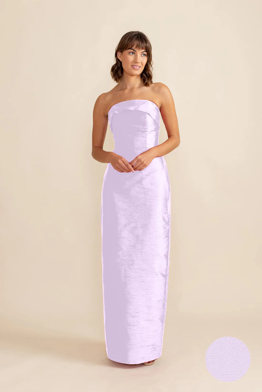 Eva Bodice with Straight Skirt in Drapey Bengaline - Image 10