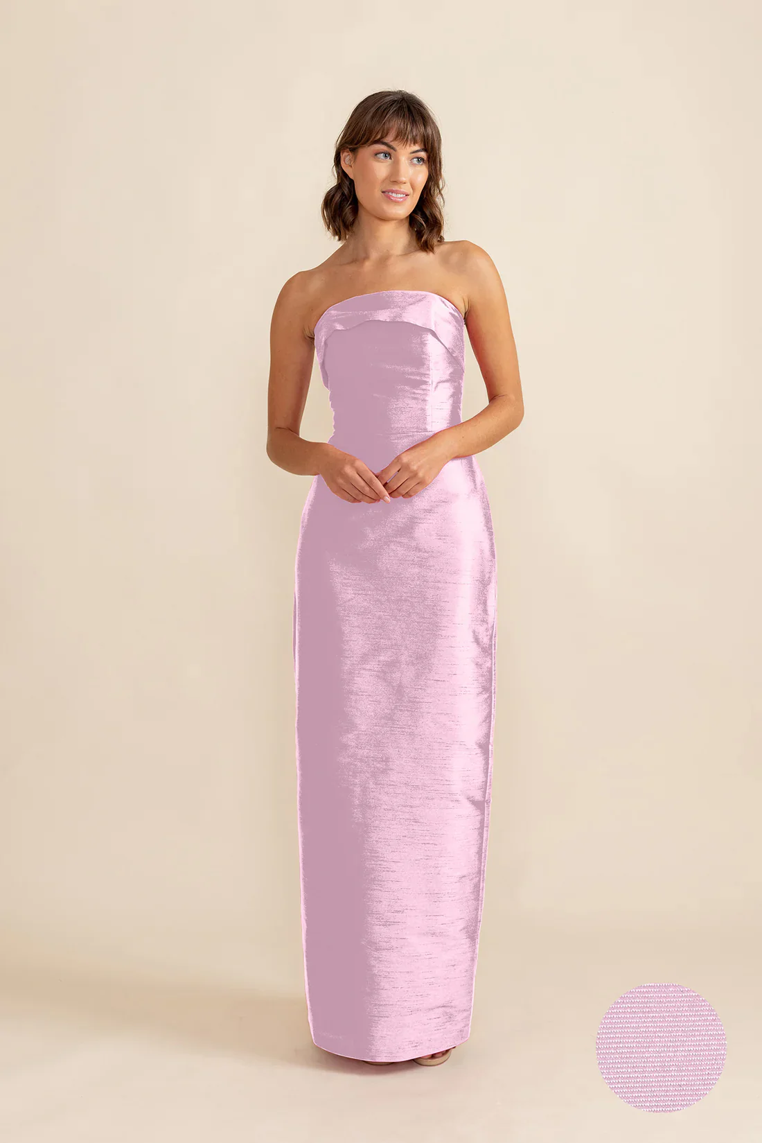 Eva Bodice with Straight Skirt in Drapey Bengaline - Image 8