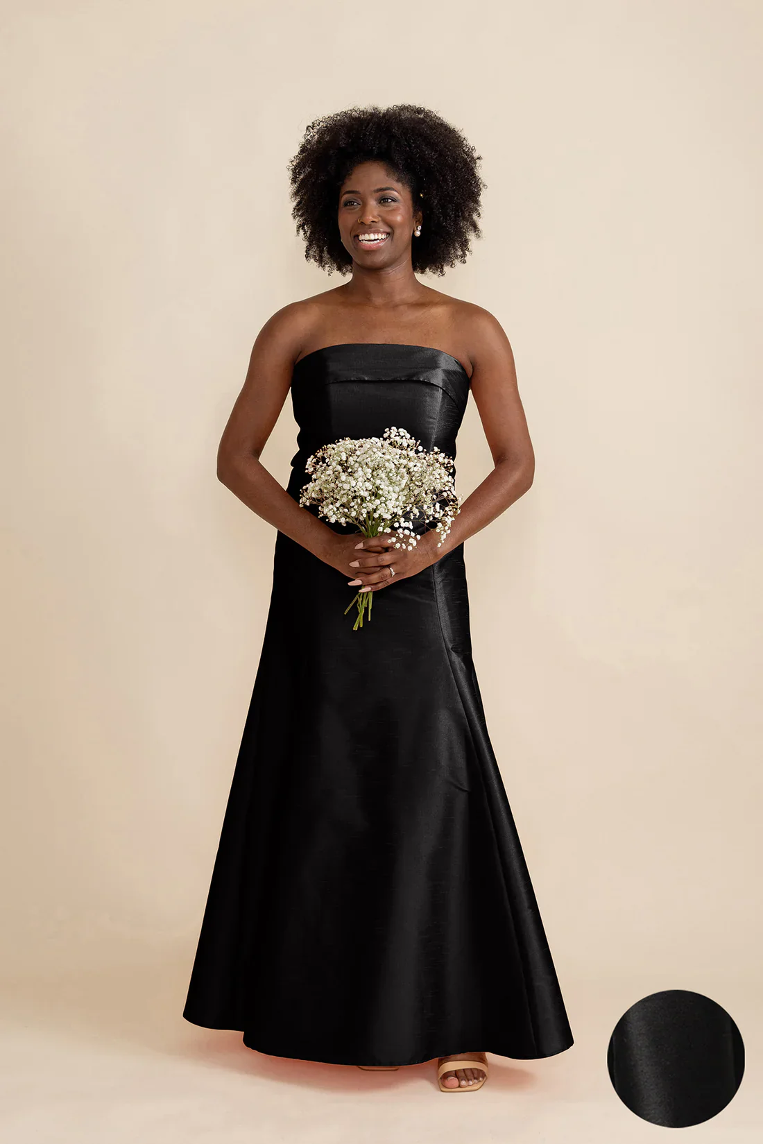 Eva Bodice with Trumpet Skirt in Shantung - Image 18