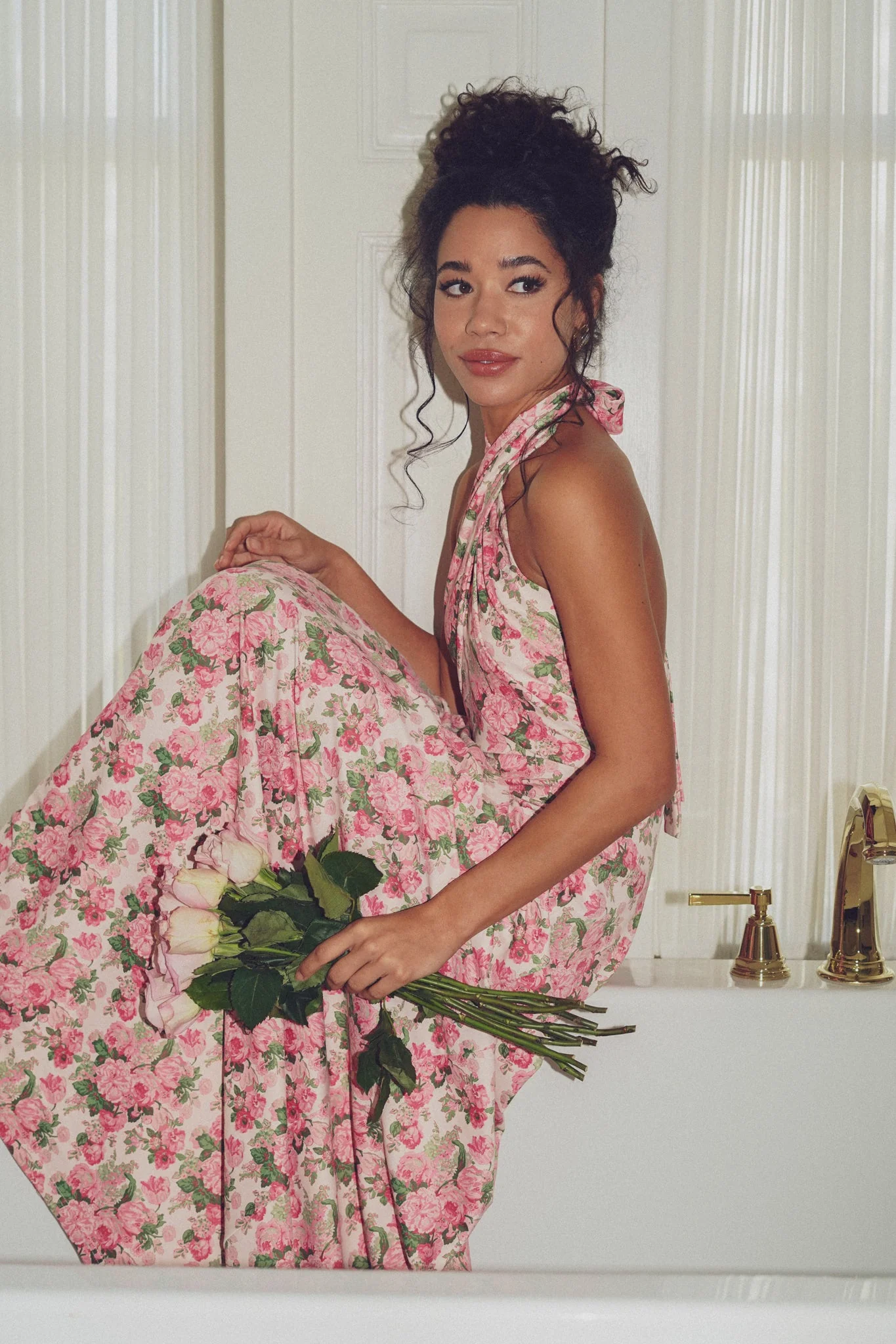 Fallon Dress in Betrothed Rose - Image 6