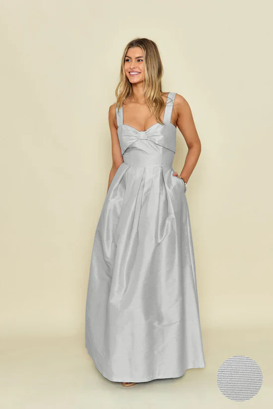 Grace Bodice with Dahlia Skirt in Drapey Bengaline - Image 4