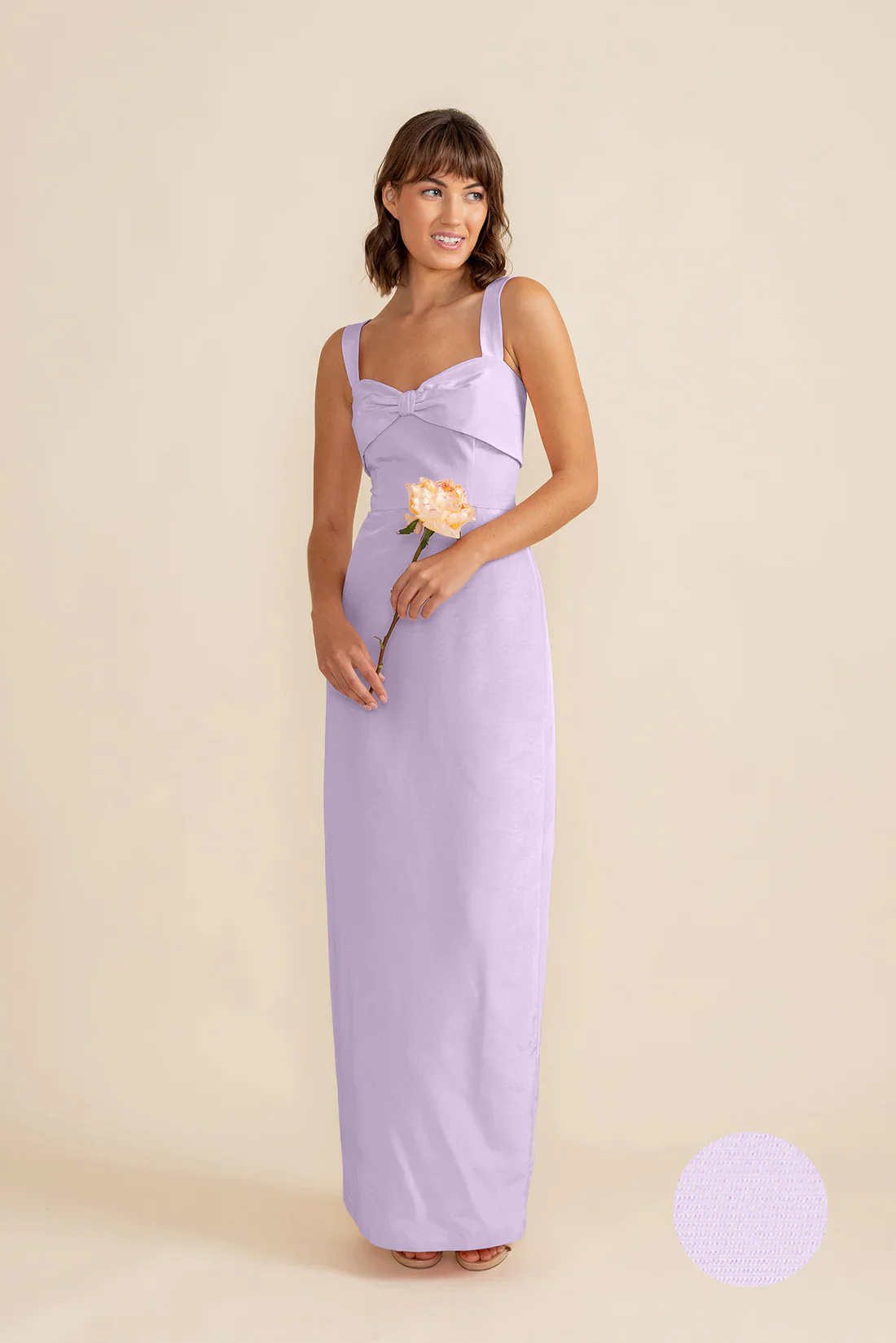 Grace Bodice with Straight Skirt in Drapey Bengaline - Image 10