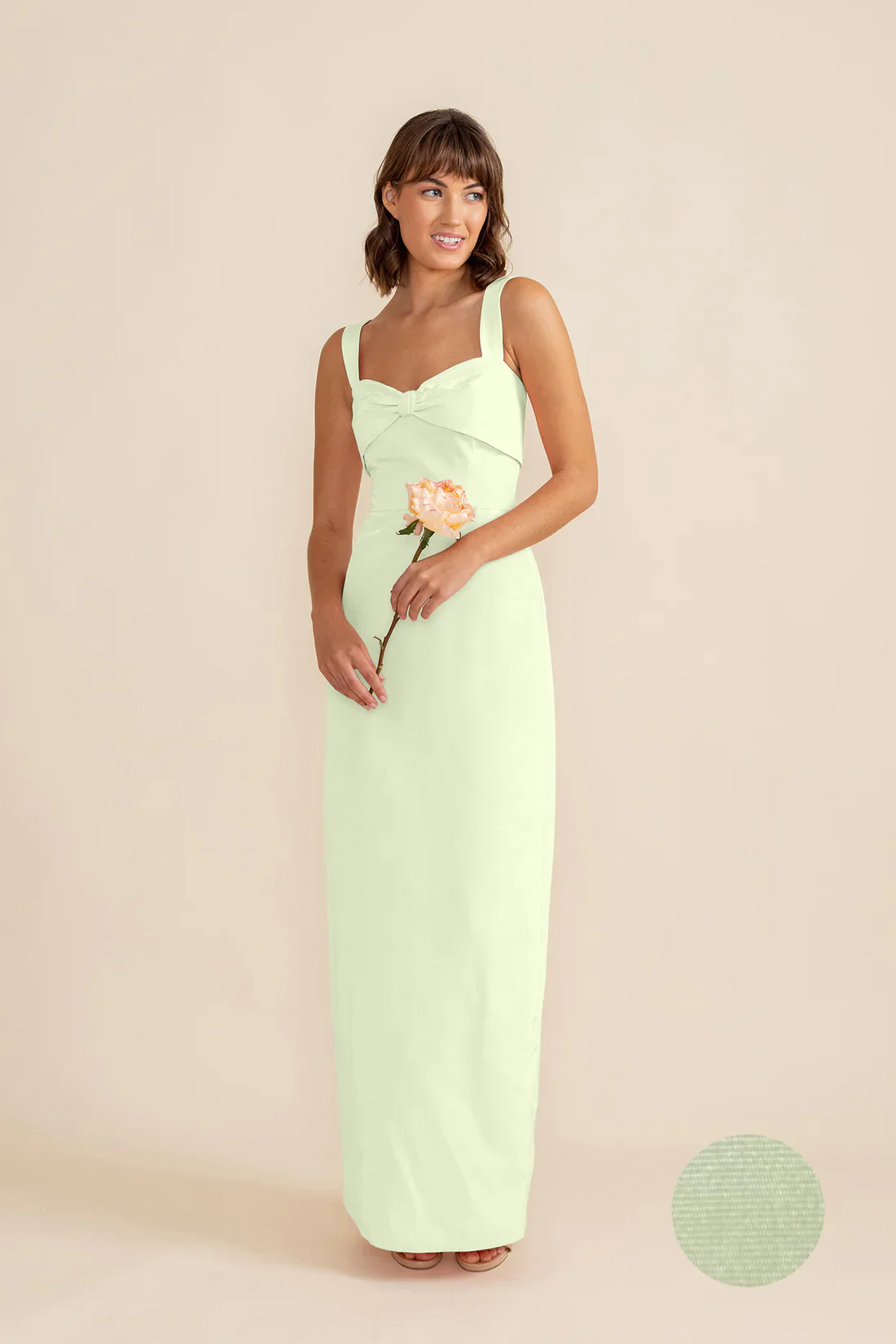Grace Bodice with Straight Skirt in Drapey Bengaline - Image 15