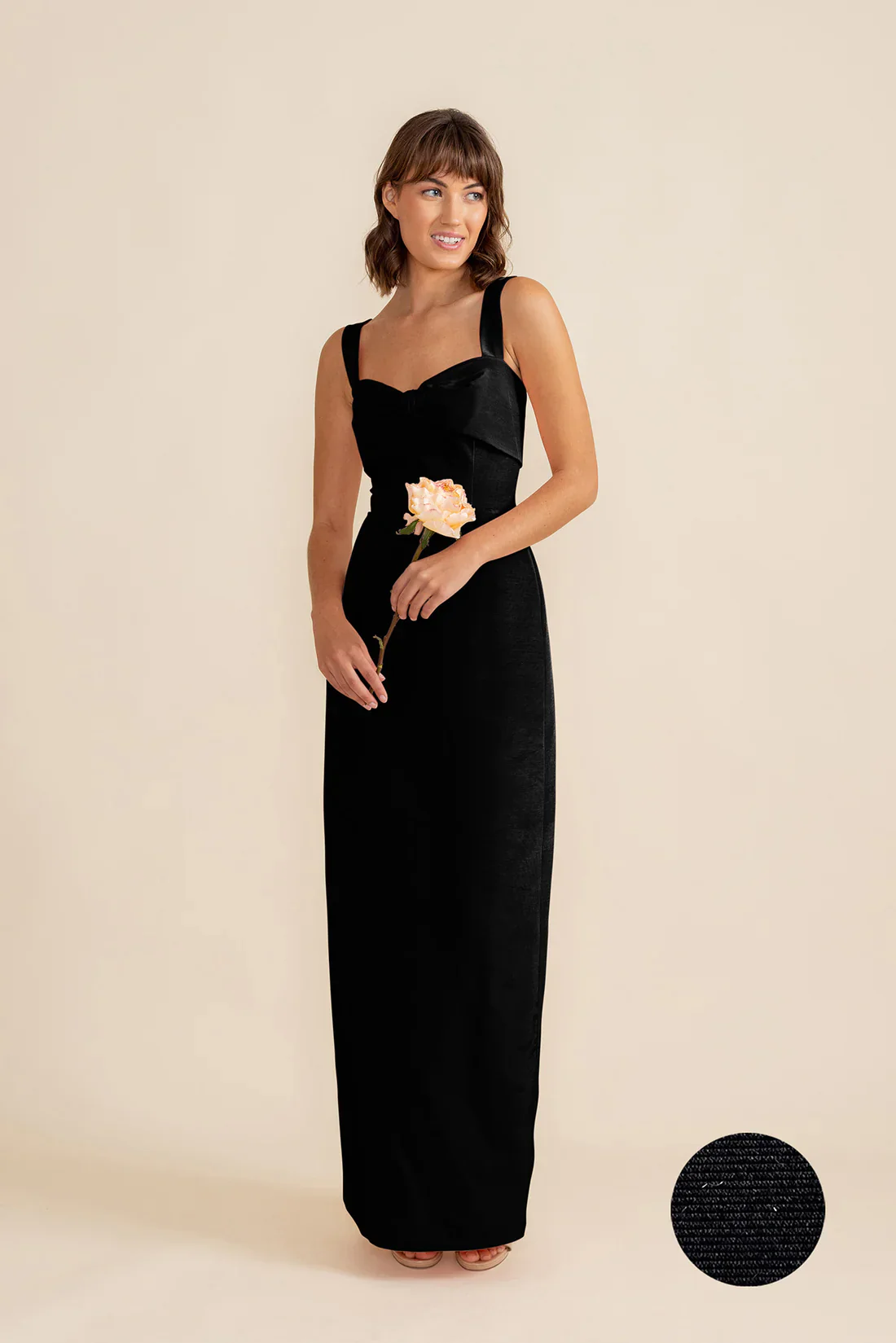 Grace Bodice with Straight Skirt in Drapey Bengaline - Image 18