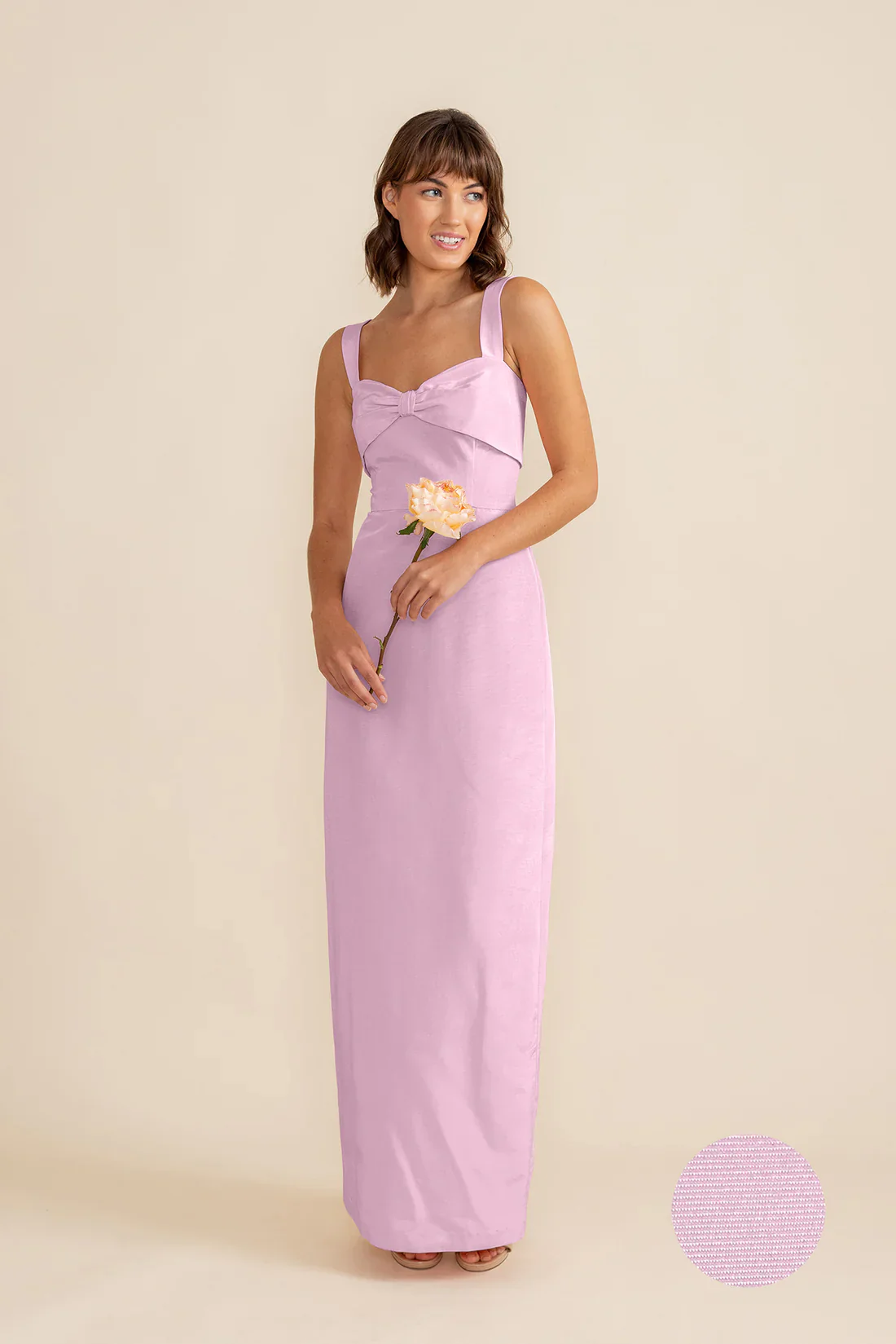 Grace Bodice with Straight Skirt in Drapey Bengaline - Image 8