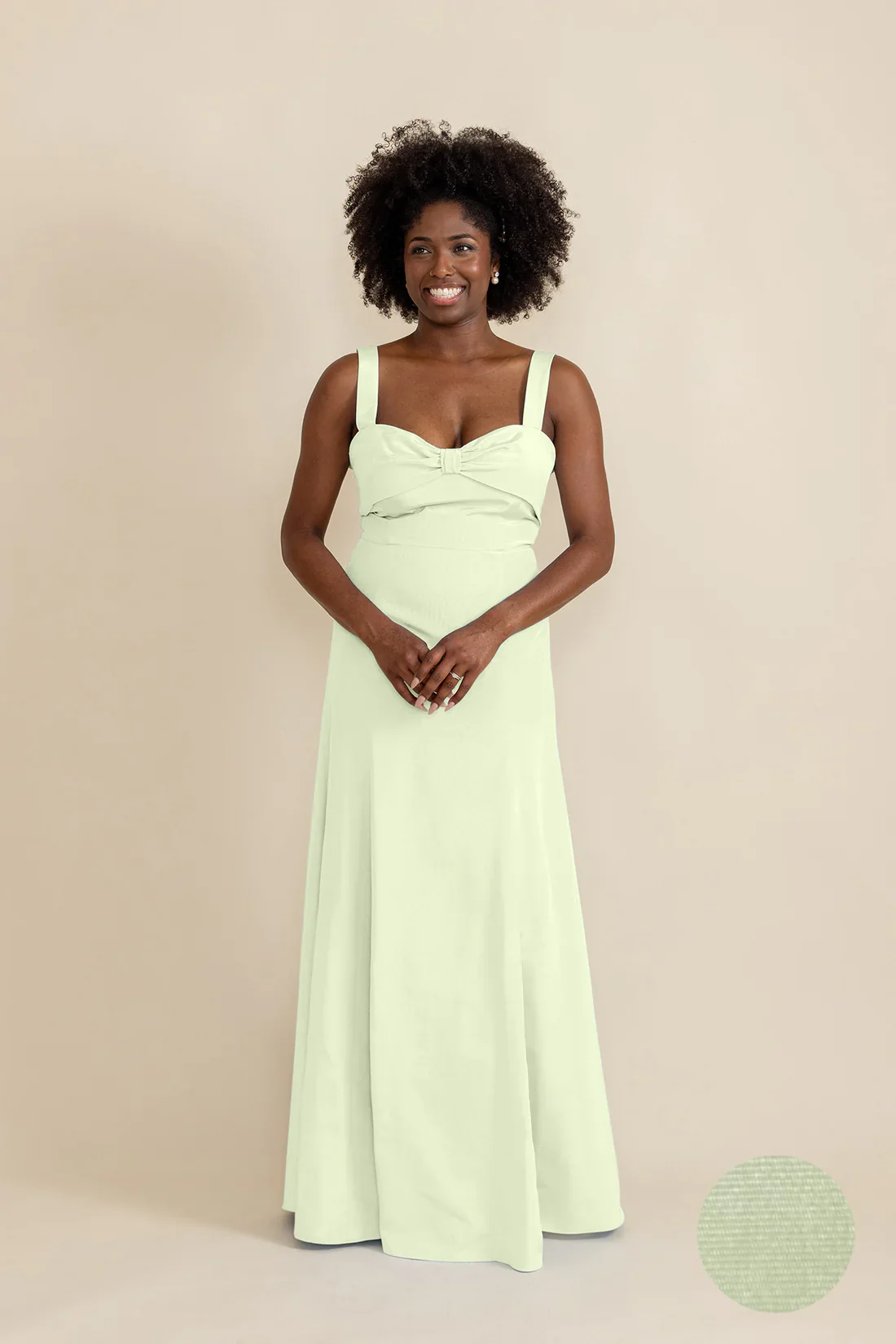 Grace Bodice with Trumpet Skirt in Drapey Bengaline - Image 15
