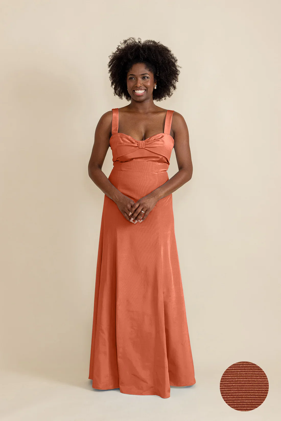 Grace Bodice with Trumpet Skirt in Drapey Bengaline - Image 16