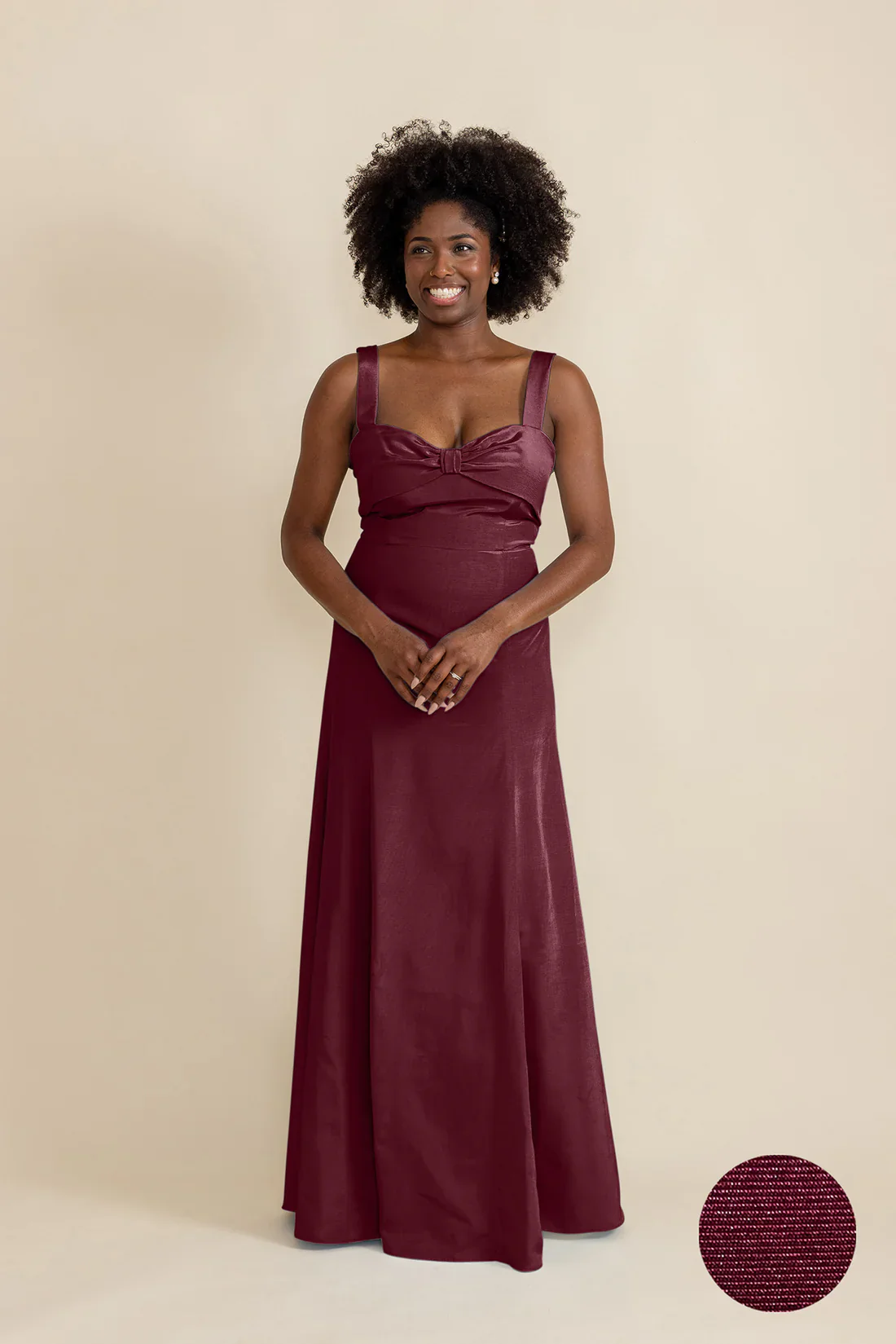 Grace Bodice with Trumpet Skirt in Drapey Bengaline - Image 17