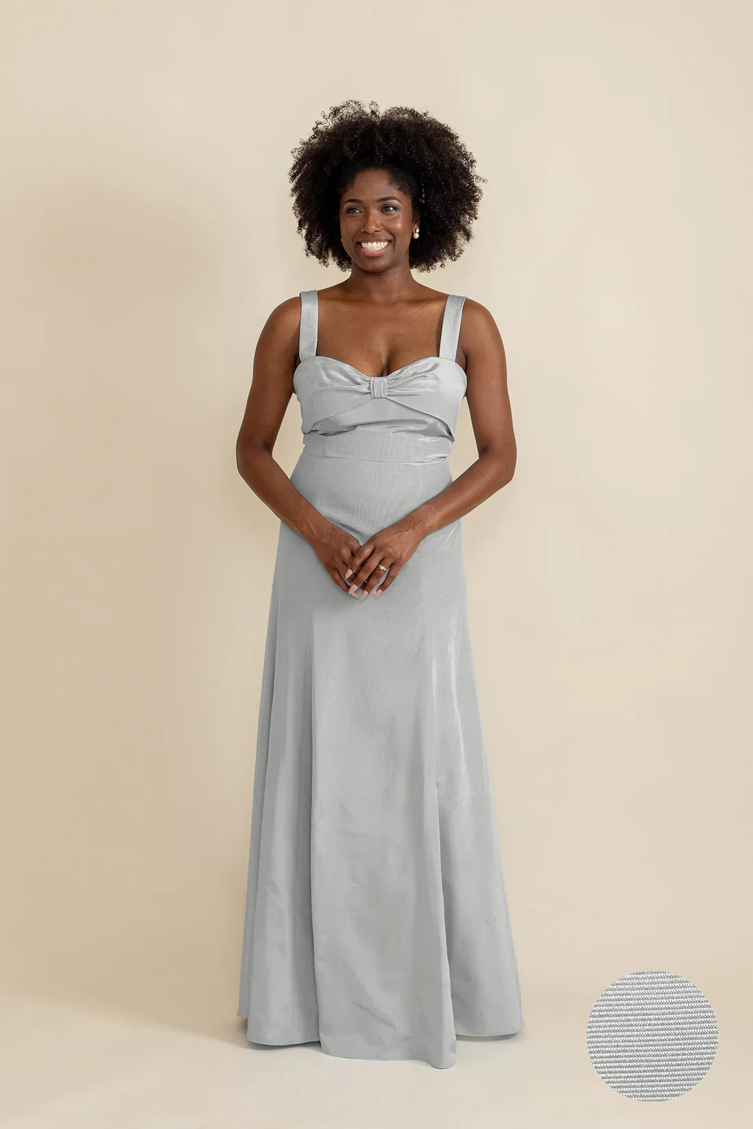 Grace Bodice with Trumpet Skirt in Drapey Bengaline - Image 5