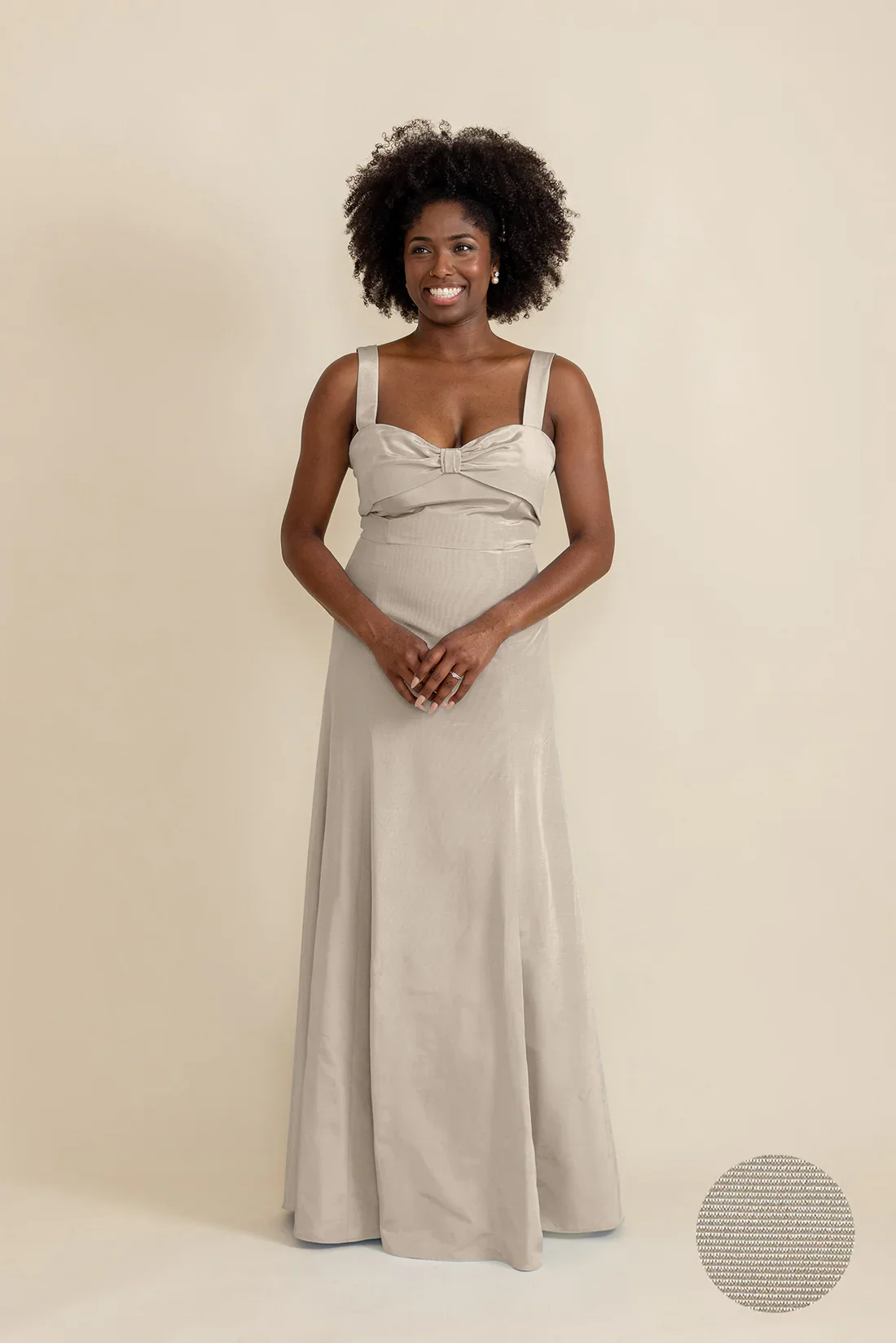 Grace Bodice with Trumpet Skirt in Drapey Bengaline - Image 6