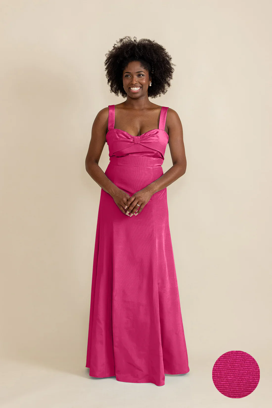 Grace Bodice with Trumpet Skirt in Drapey Bengaline - Image 9