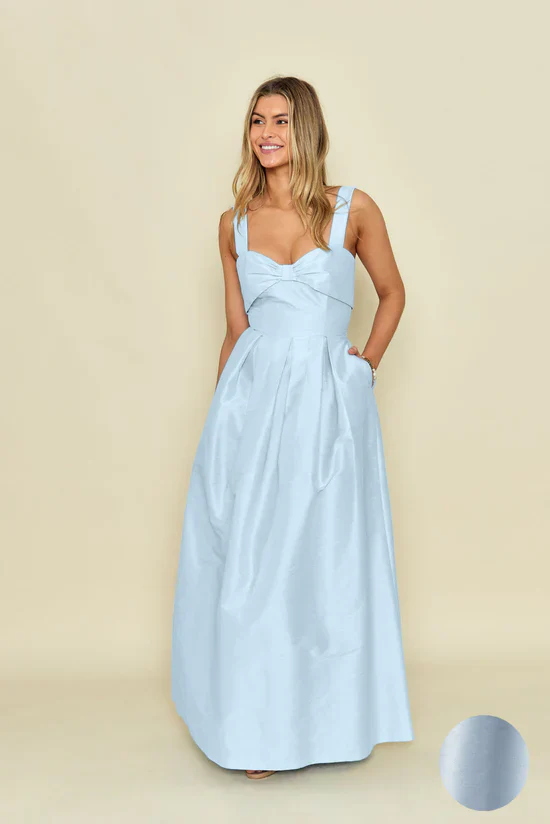 Grace Bodice with Dahlia Skirt in Shantung - Image 13