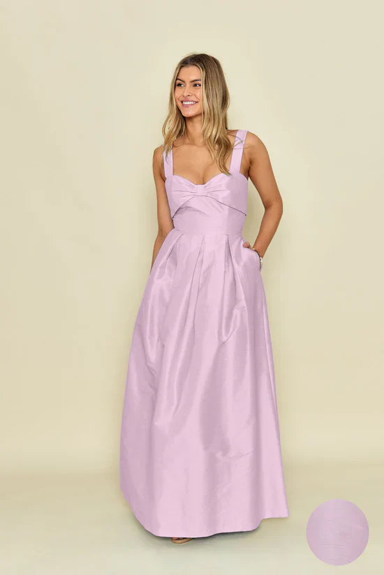 Grace Bodice with Dahlia Skirt in Shantung - Image 7