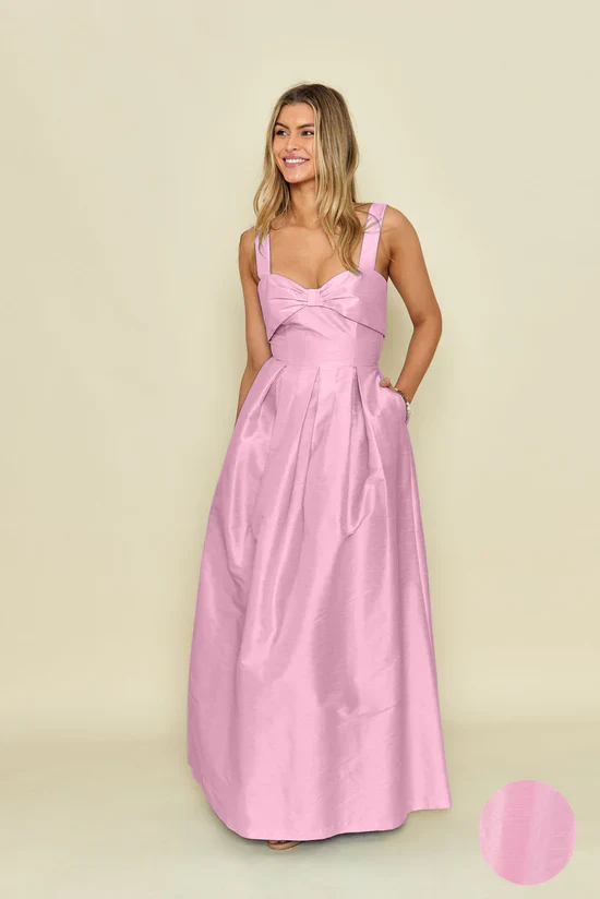 Grace Bodice with Dahlia Skirt in Shantung - Image 8
