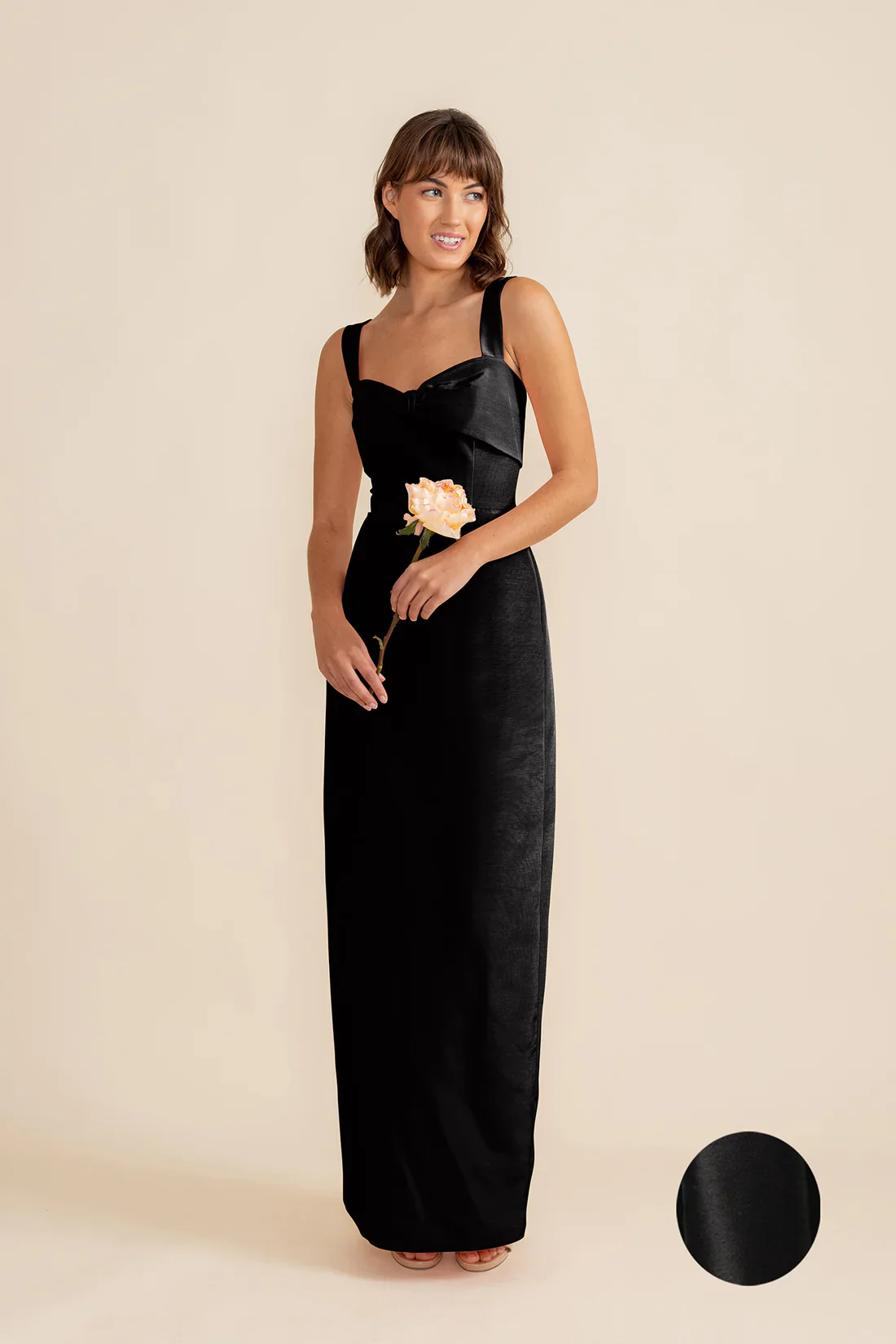 Grace Bodice with Straight Skirt in Shantung - Image 20