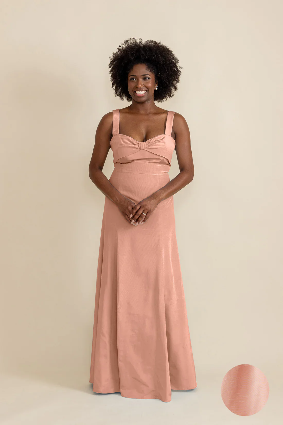 Grace Bodice with Trumpet Skirt in Shantung - Image 16