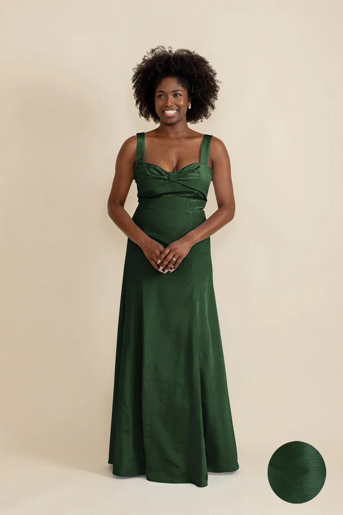 Grace Bodice with Trumpet Skirt in Shantung - Image 19