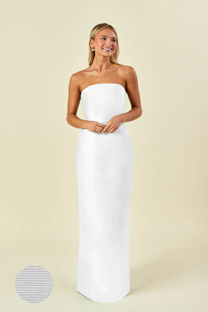 Hannah Bodice With Brunch Skirt in Drapey Bengaline - Image 3