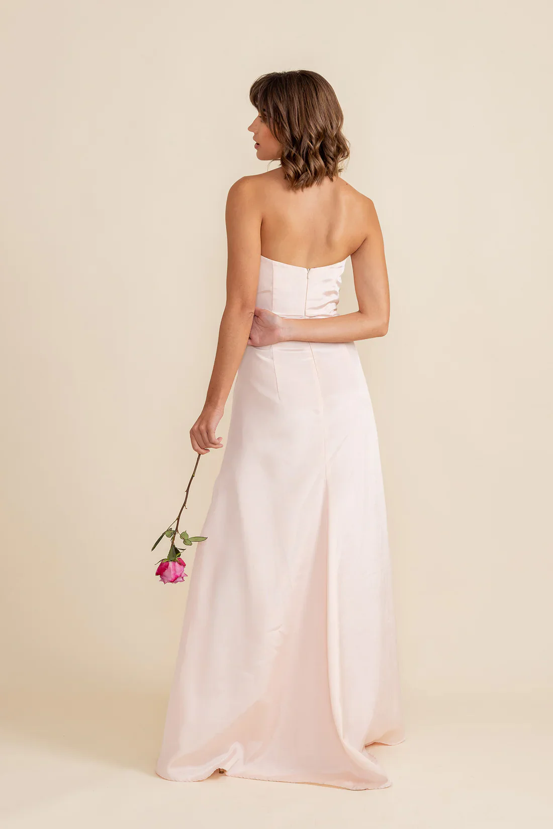 Hannah Bodice with Trumpet Skirt in Drapey Bengaline - Image 2