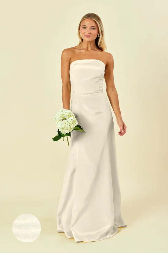 Hannah Bodice with Trumpet Skirt in Drapey Bengaline - Image 5