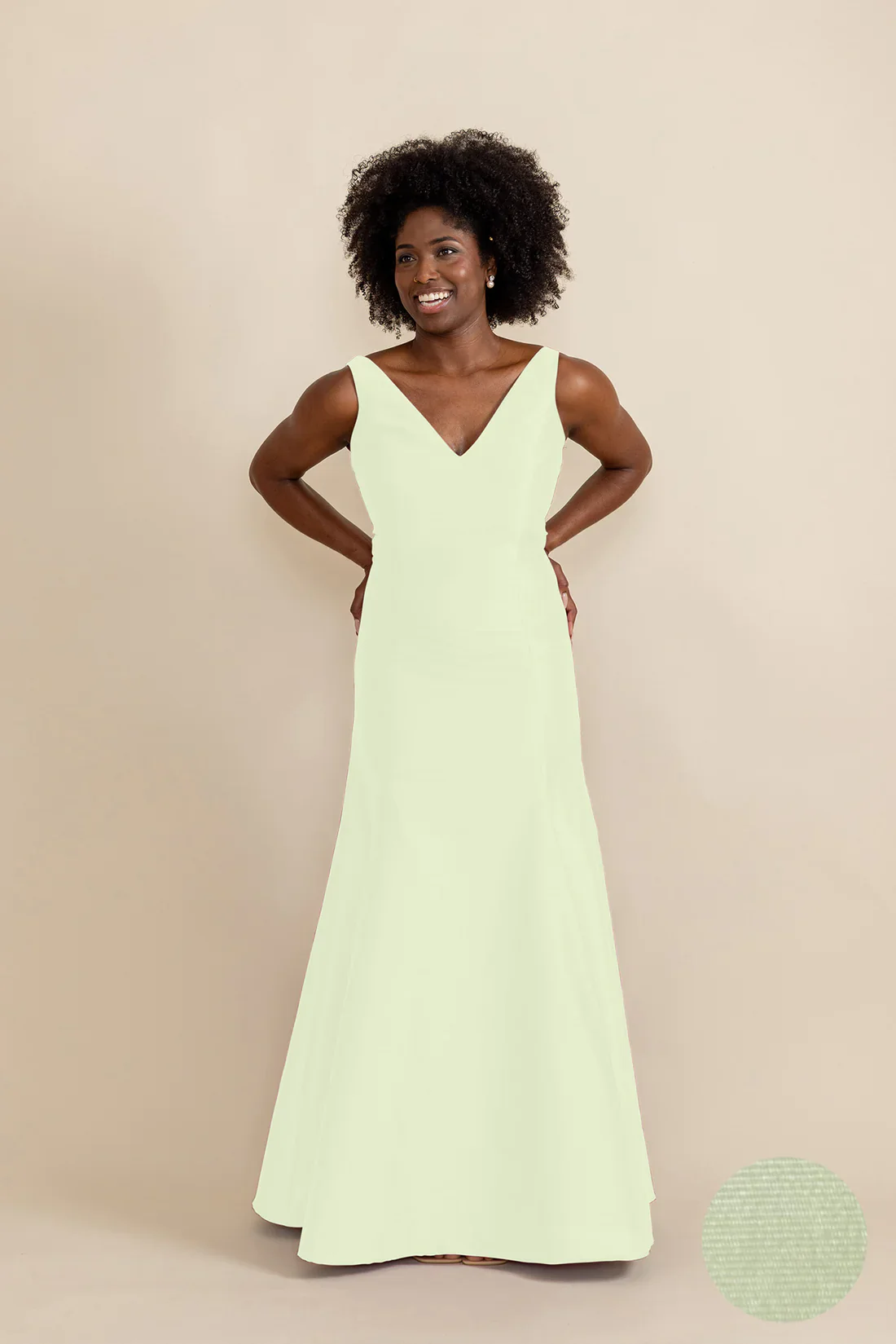 Harper Bodice with Trumpet Skirt in Drapey Bengaline - Image 15