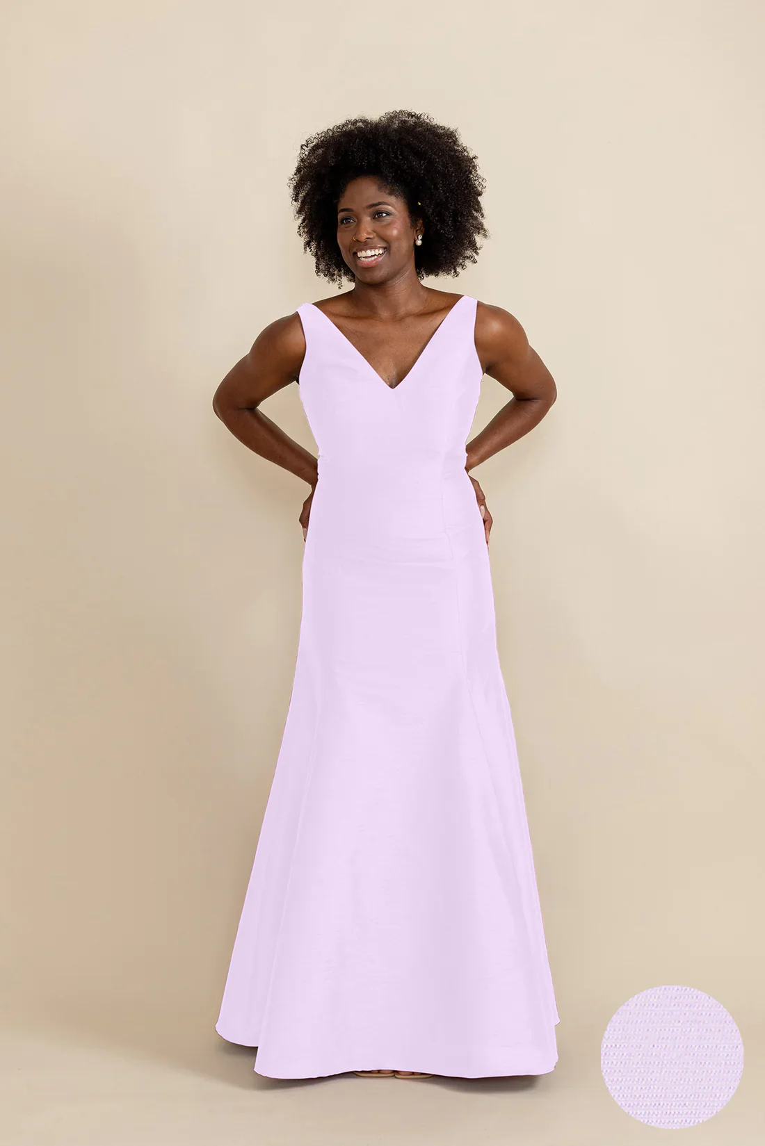 Harper Bodice with Trumpet Skirt in Drapey Bengaline - Image 9