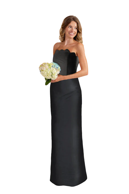 Hayes Bodice with Straight Skirt in Garden Flora