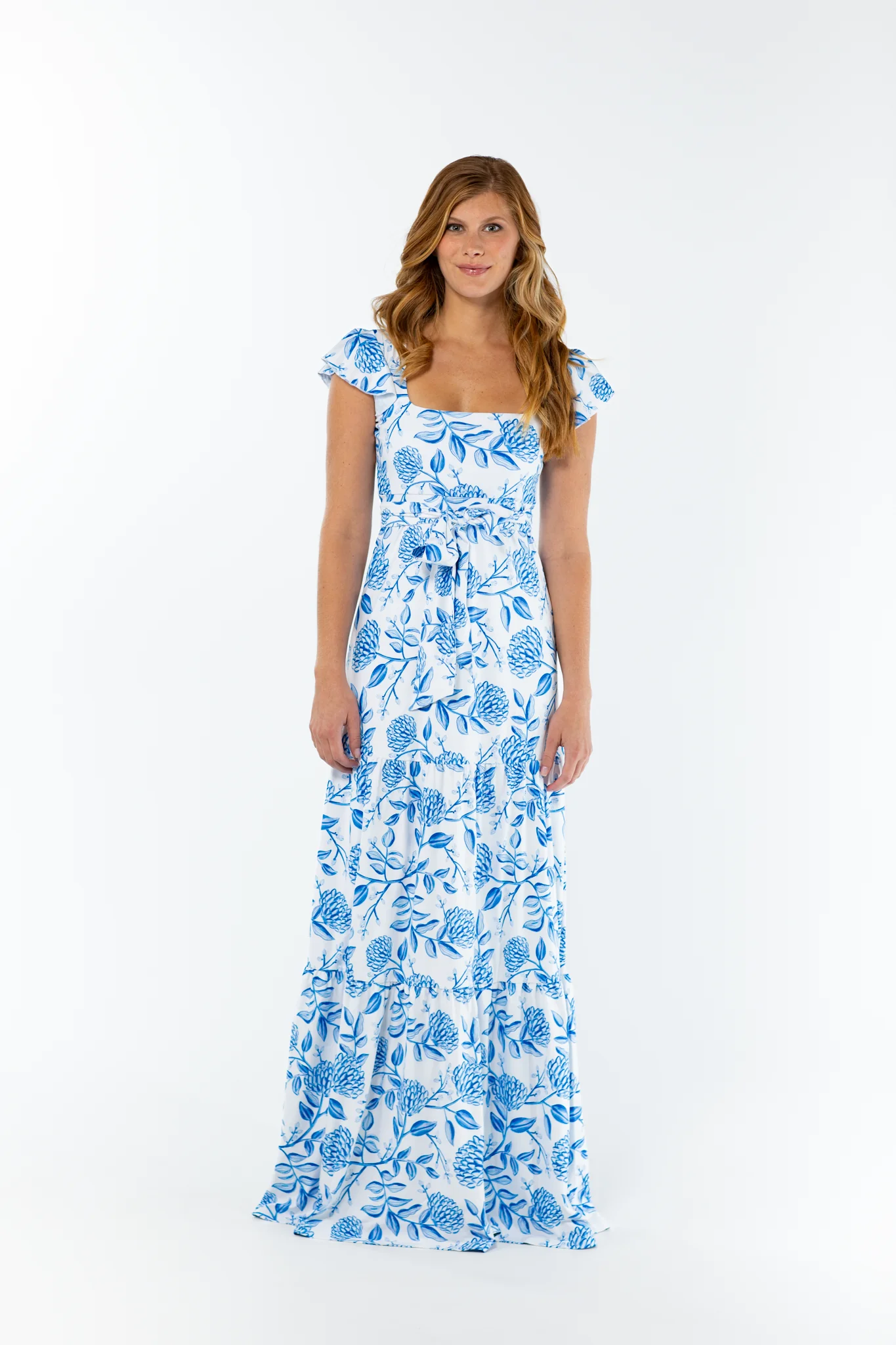 Isabella Dress in Dahlia Crush