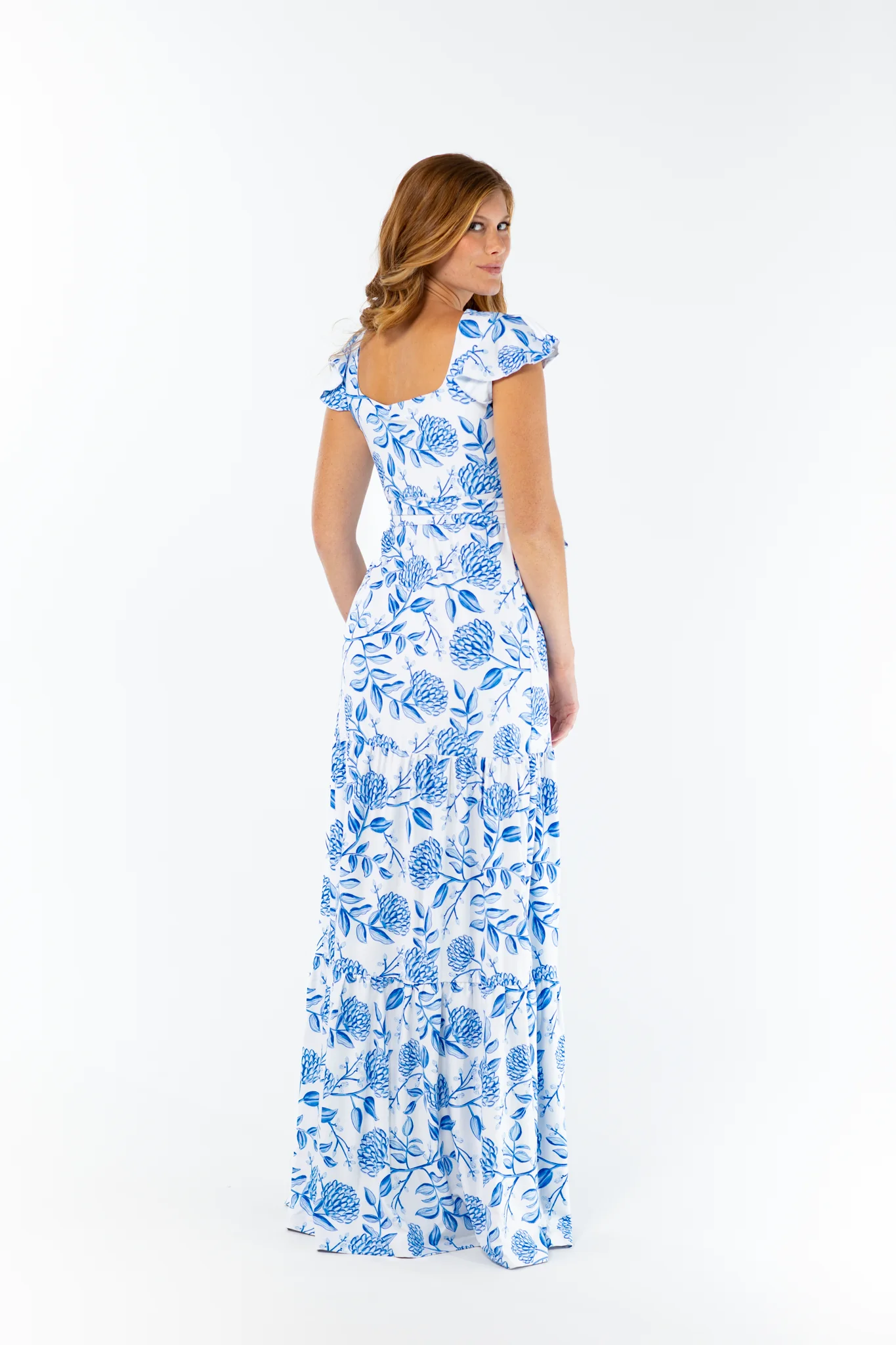 Isabella Dress in Dahlia Crush - Image 4