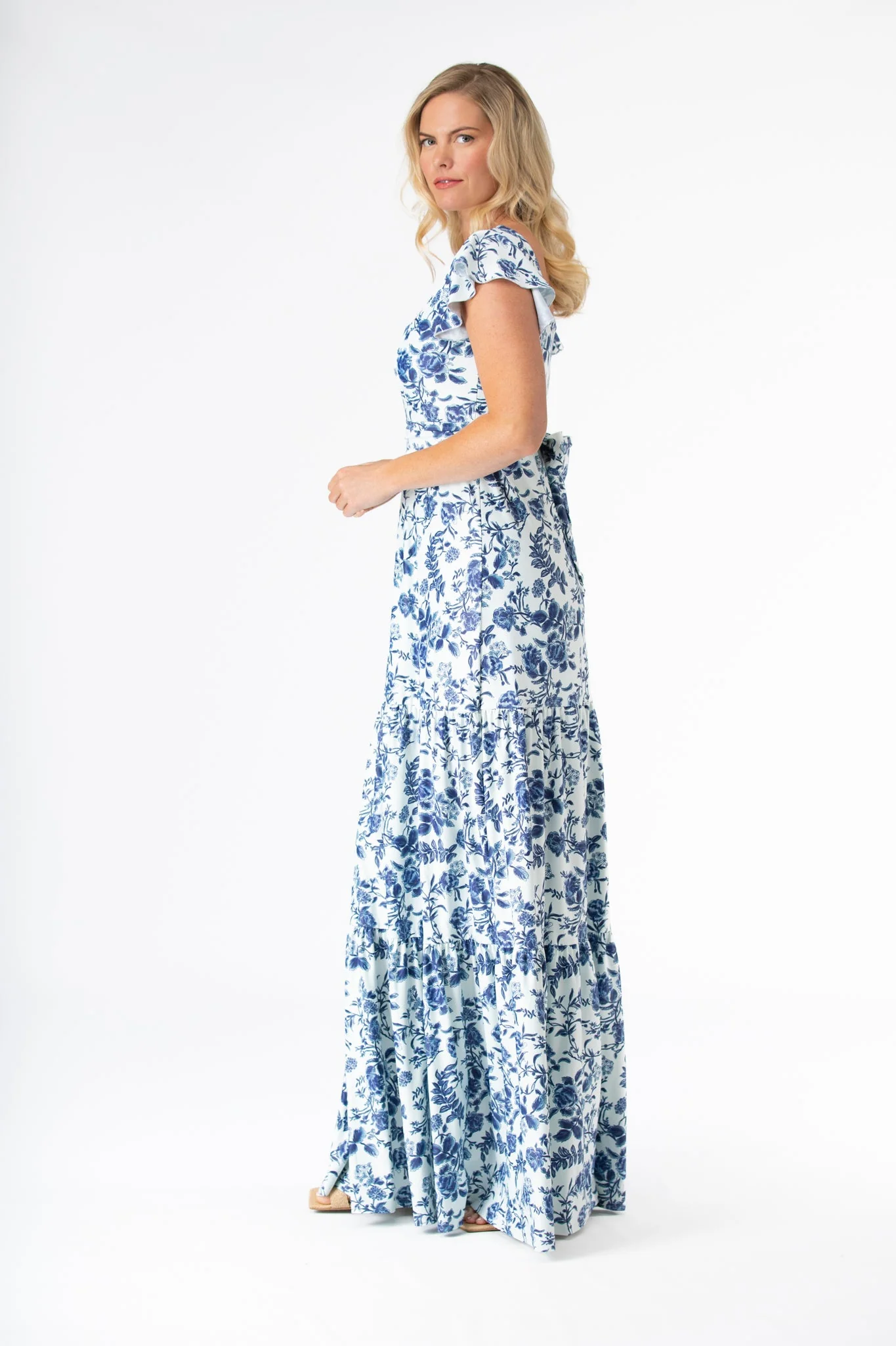 Isabella Dress in Evening Garden - Image 3