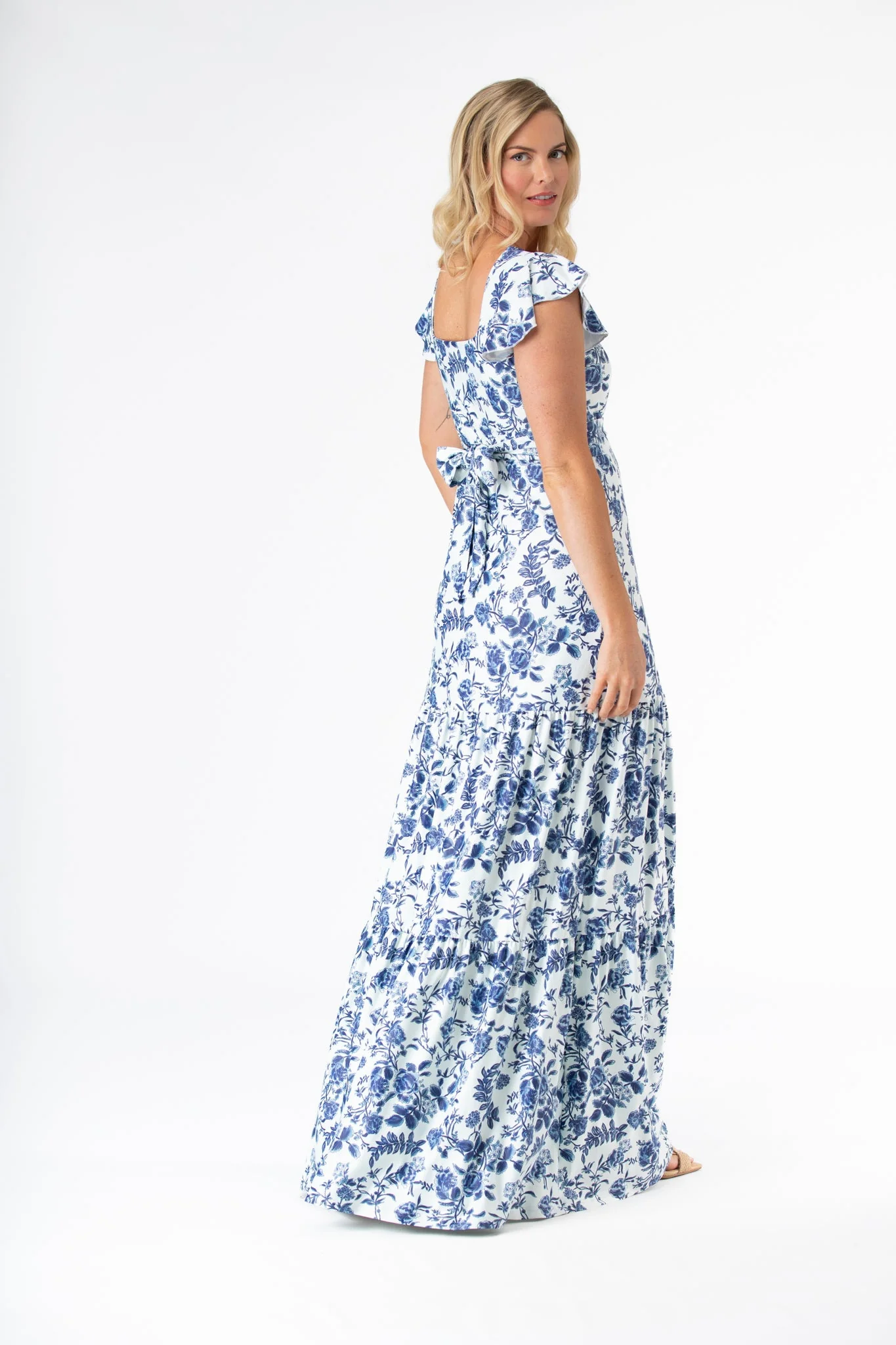 Isabella Dress in Evening Garden - Image 6
