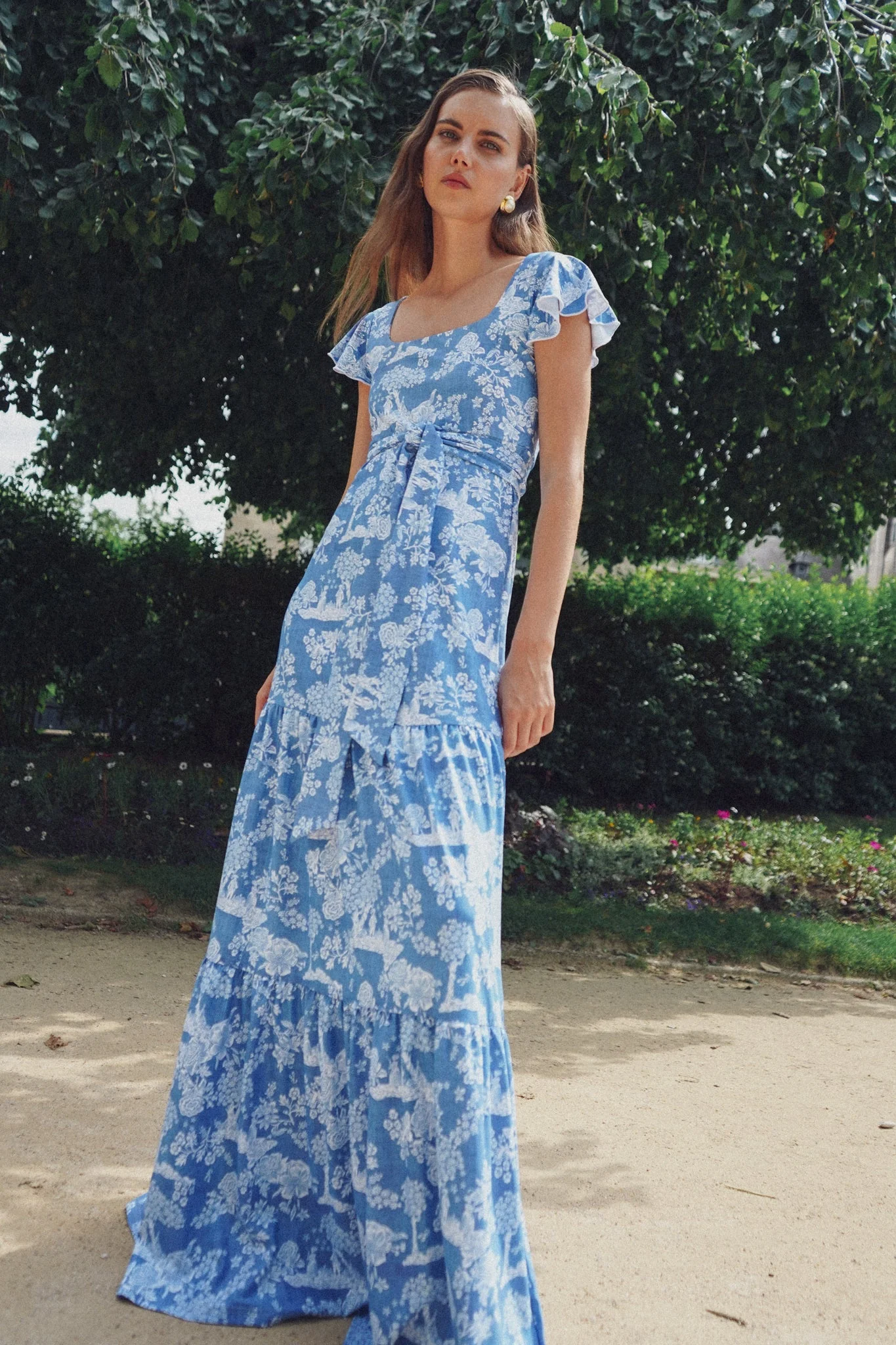 Isabella Dress in French Countryside - Image 7