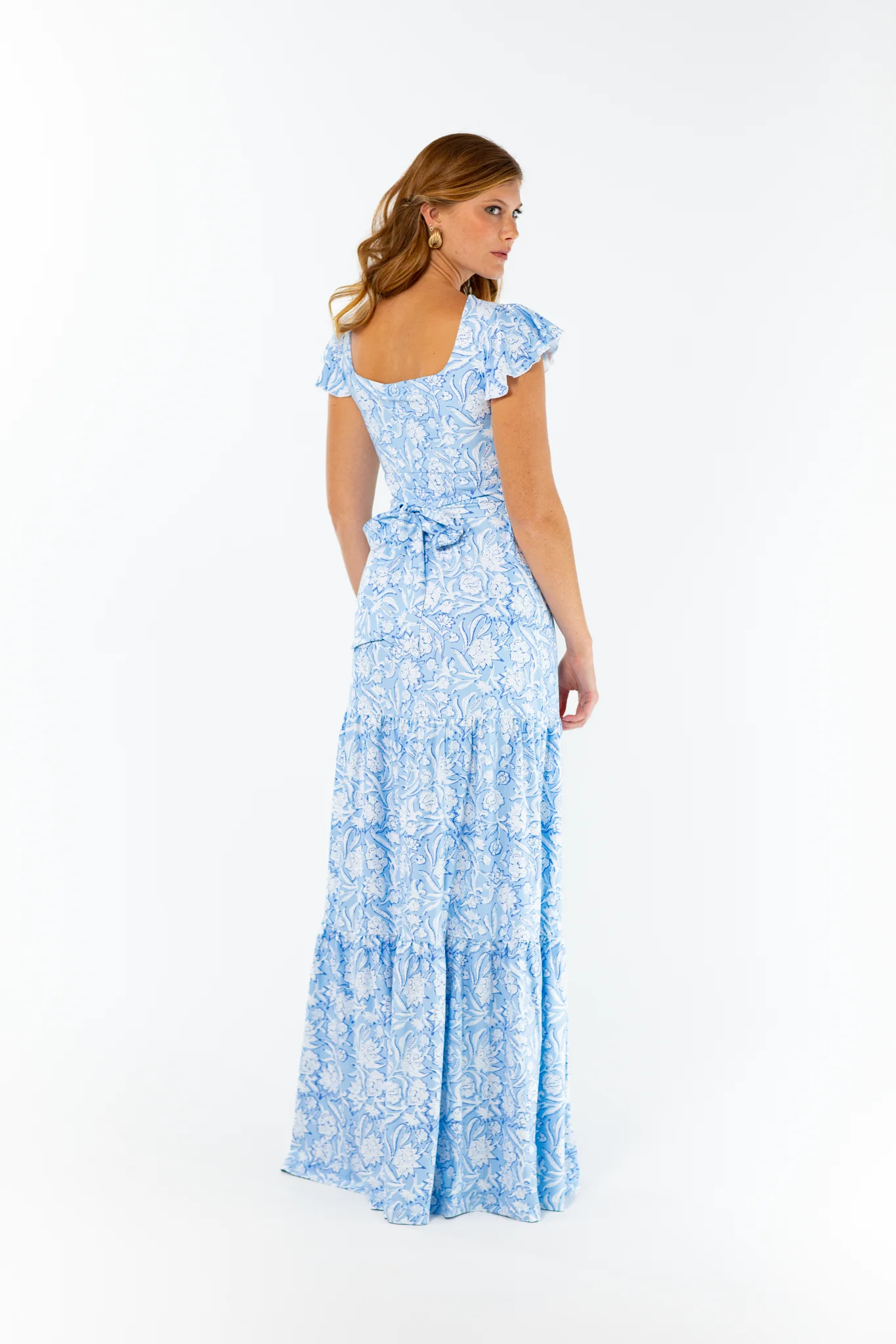 Isabella Dress in Ocean Mist - Image 2