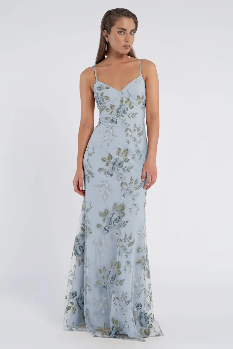Jenny Yoo Long Bridesmaid Dress Julianna - Image 8