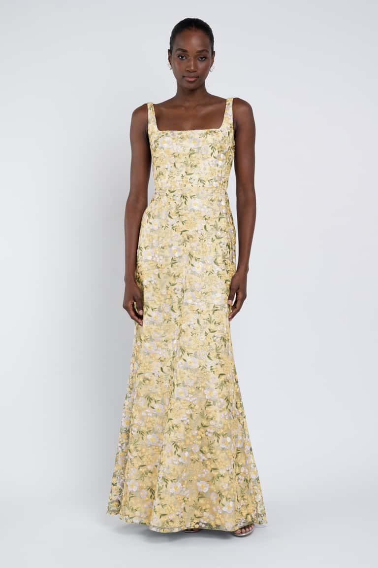 Jenny Yoo Bridesmaid Dress Lilly Ophelia Embroidery - Image 3