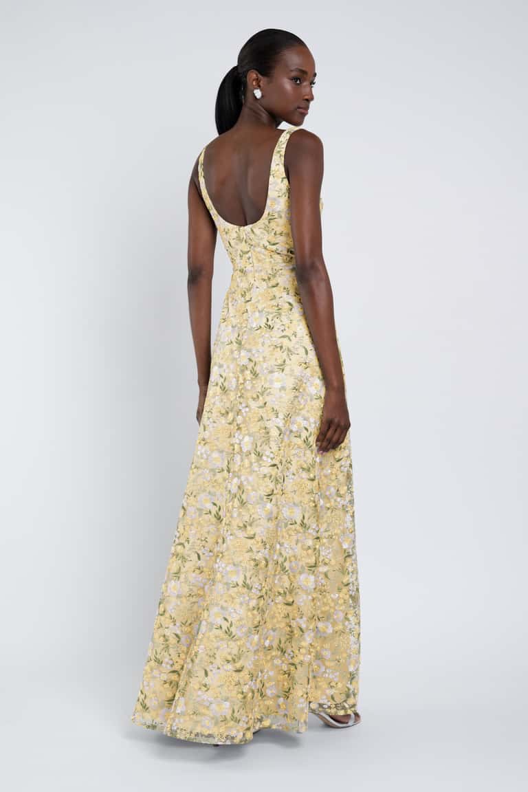Jenny Yoo Bridesmaid Dress Lilly Ophelia Embroidery - Image 4