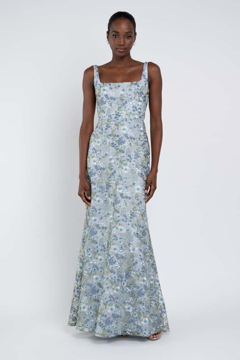 Jenny Yoo Bridesmaid Dress Lilly Ophelia Embroidery - Image 5