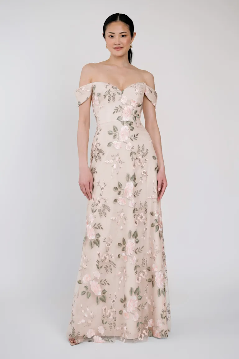 Jenny Yoo Bridesmaid Dress Reina in Enchanted Floral - Image 11