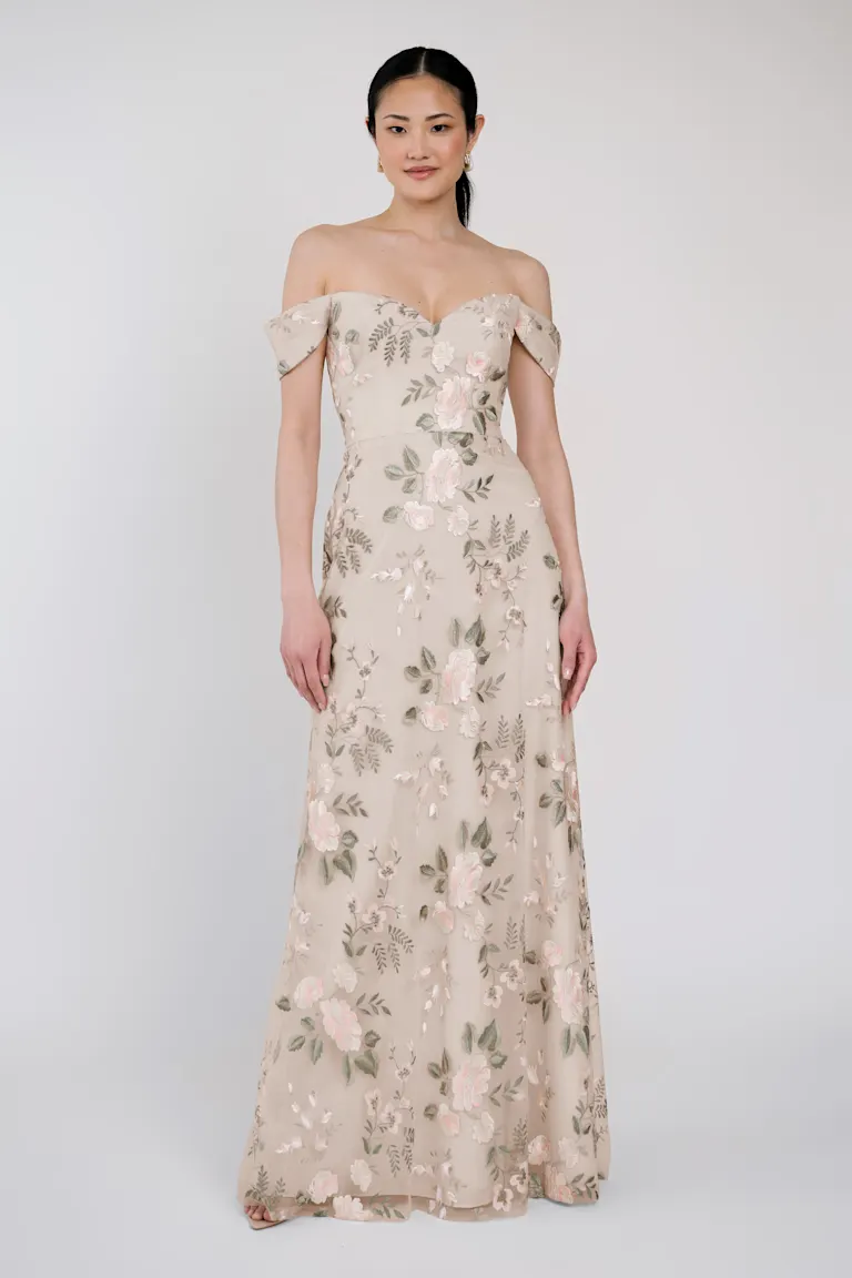 Jenny Yoo Bridesmaid Dress Reina in Enchanted Floral - Image 5
