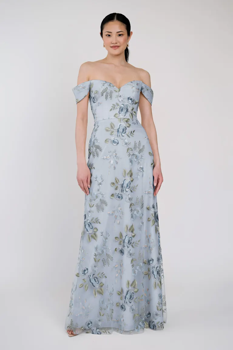 Jenny Yoo Bridesmaid Dress Reina in Enchanted Floral - Image 9
