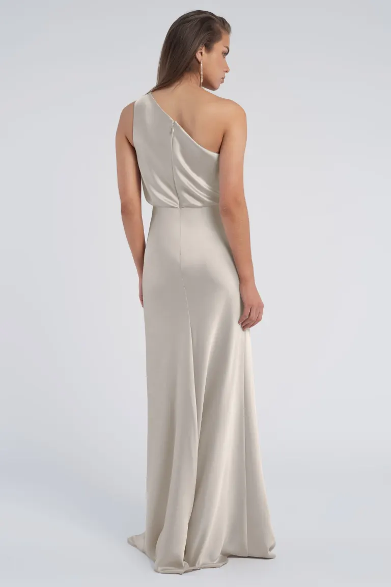 Jenny Yoo Bridesmaid Dress Sterling - Image 2