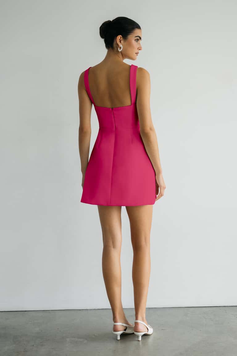 Jenny Yoo Dress Camille in Azalea - Image 2