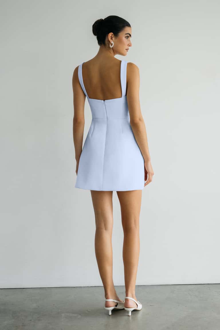 Jenny Yoo Dress Camille in Whisper Blue - Image 2